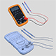 PM8233E multimeter for checking electronic parts 3D Модель