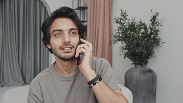 Manager Talking on Phone at Home alt