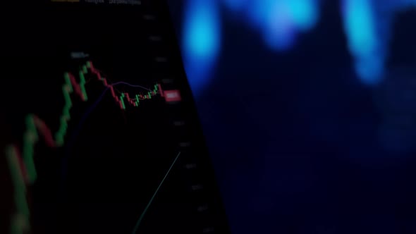 Graph of Crypto Currency Online at Stock Exchange alt