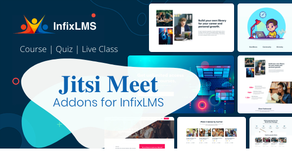 Jitsi Meet - InfixLMS Module