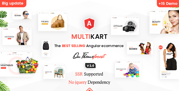 Multikart - Responsive Angular 14 eCommerce Template