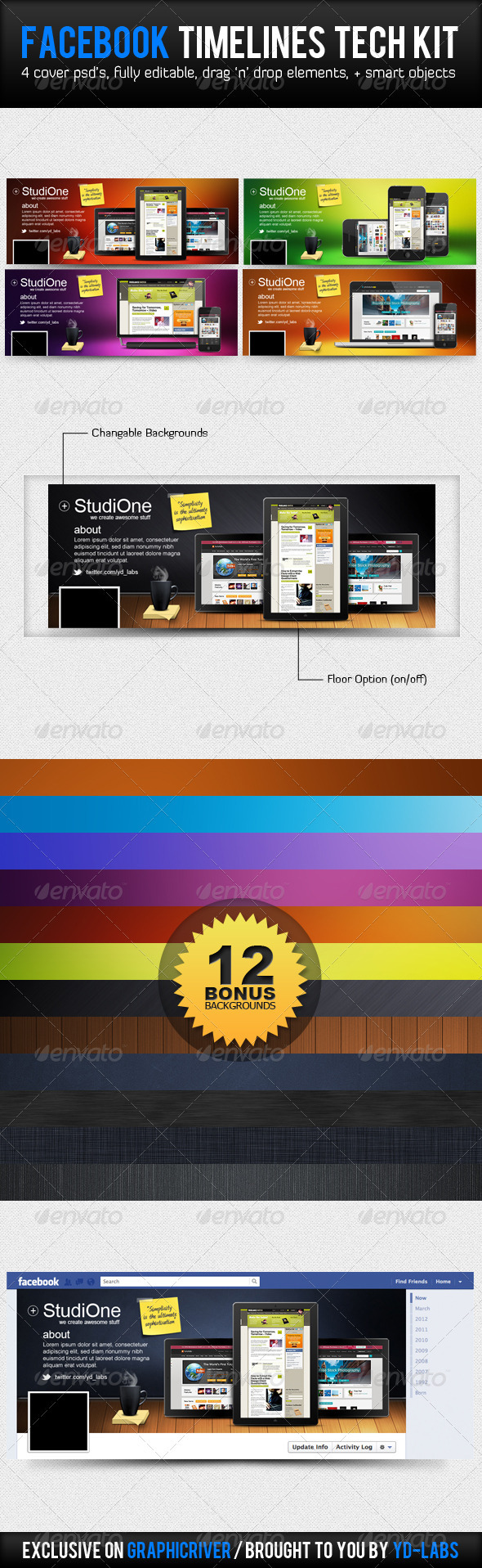 Facebook Tech Kit - Facebook Timeline Covers Social Media