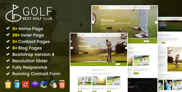 GolfClub - Sports - ThemeForest 21119841