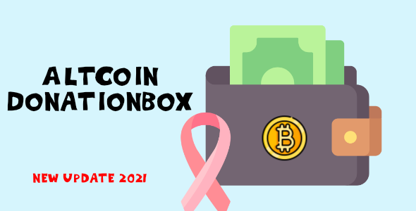 AltCoin DonationBox Shortcode - CodeCanyon 20179699