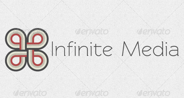 Infinite Media Logo Template - Vector Abstract
