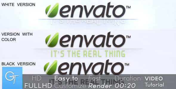 Smooth Logo Reveal - VideoHive 2879156