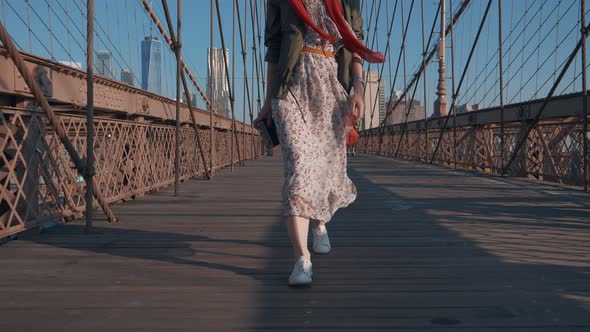 Attractive girl with a camera  alt