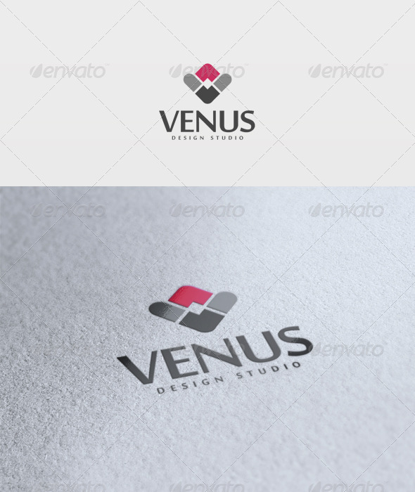Venus Logo - Letters Logo Templates