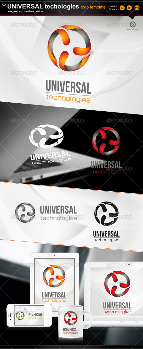 universal technologies - Logo Templates