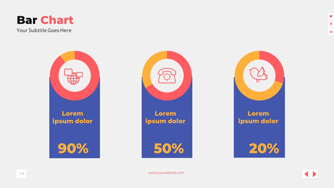 Data Driven Chart and Infographic PowerPoint Template, Presentation ...
