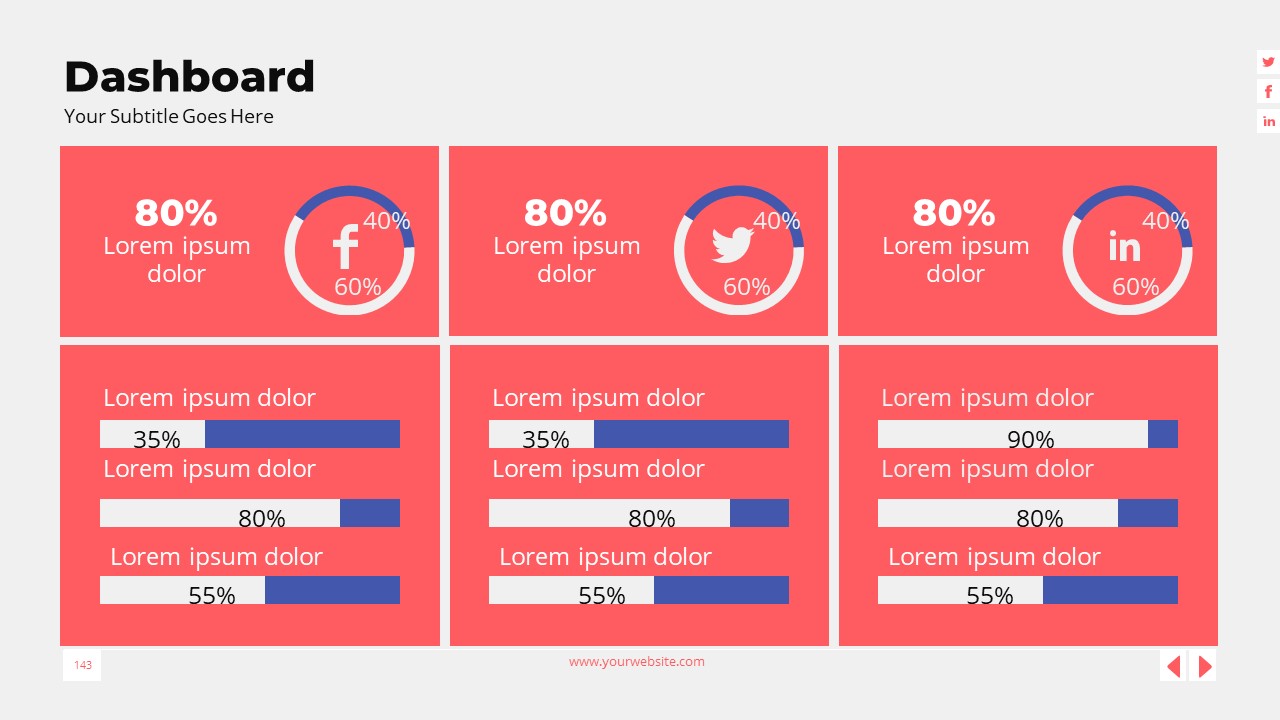 Data Driven Chart and Infographic PowerPoint Template by -Slioto ...