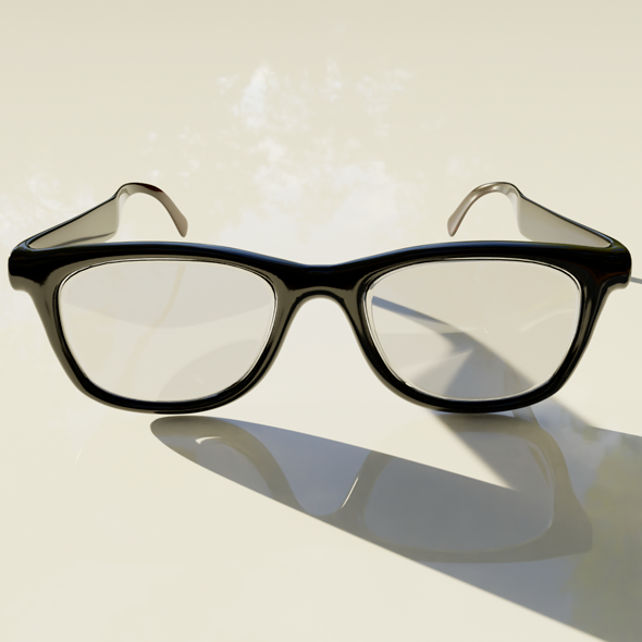 Glasses Model - 3Docean 31380691
