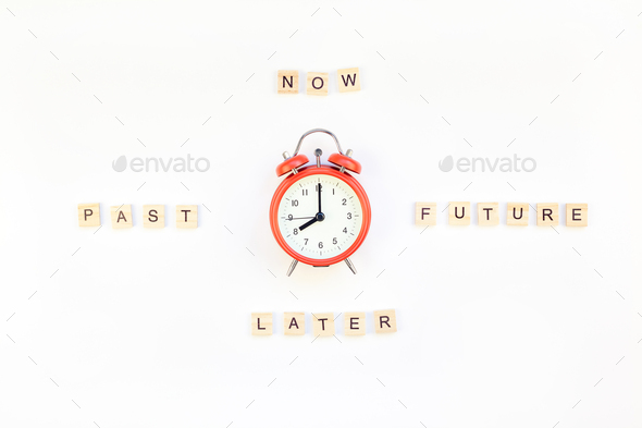 Concept of procrastination and time management - Stock Photo - Images