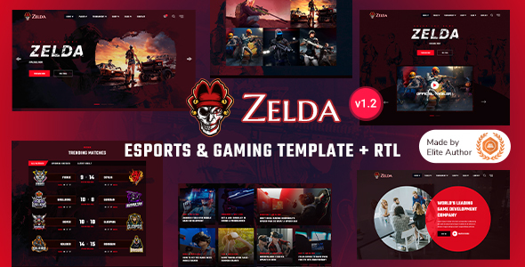 Zelda - eSportsGaming - ThemeForest 27293682