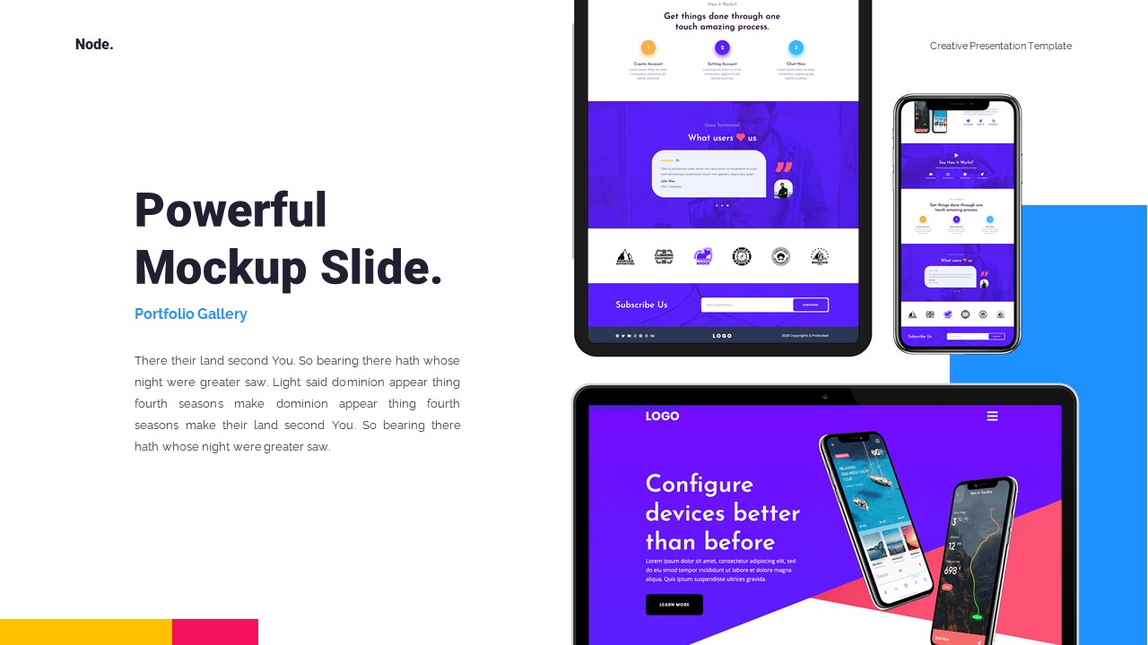 Node Creative PowerPoint Template, Presentation Templates | GraphicRiver