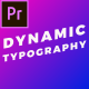 Dynamic Typography - VideoHive Item for Sale