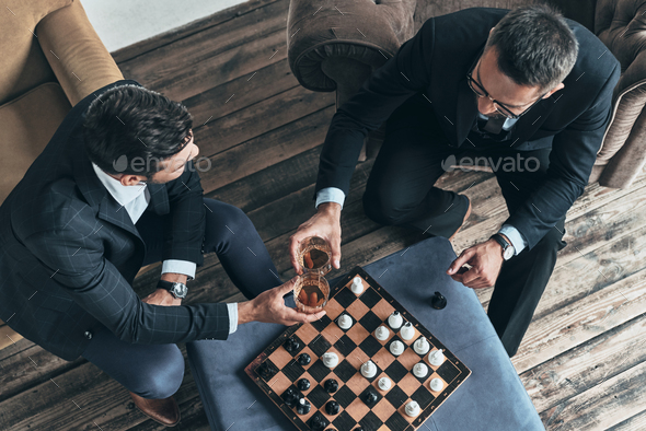 To interesting game!  - Stock Photo - Images