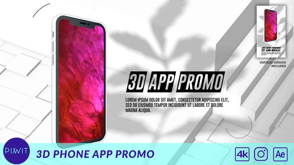 3D Phone App Promo