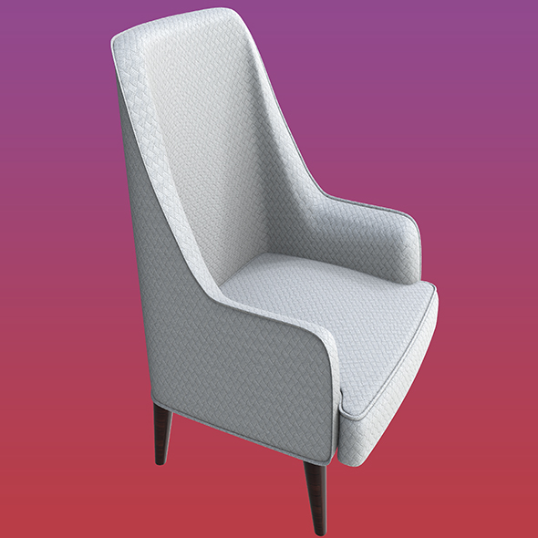 fabric armchair - 3Docean 31419090