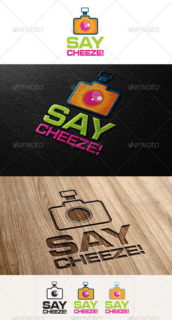 Say Cheez Logo - Vector Abstract