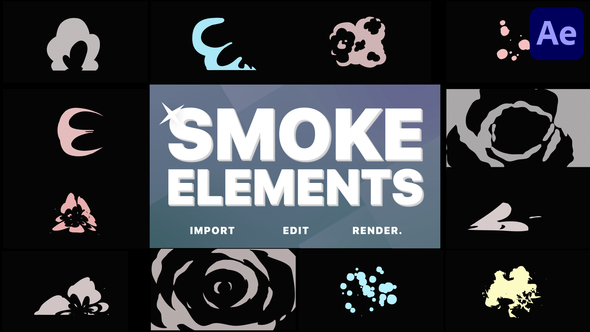 Smoke Elements - VideoHive 31422576