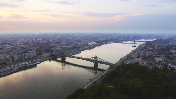 Aerial Footage Budapest, Hungary. alt