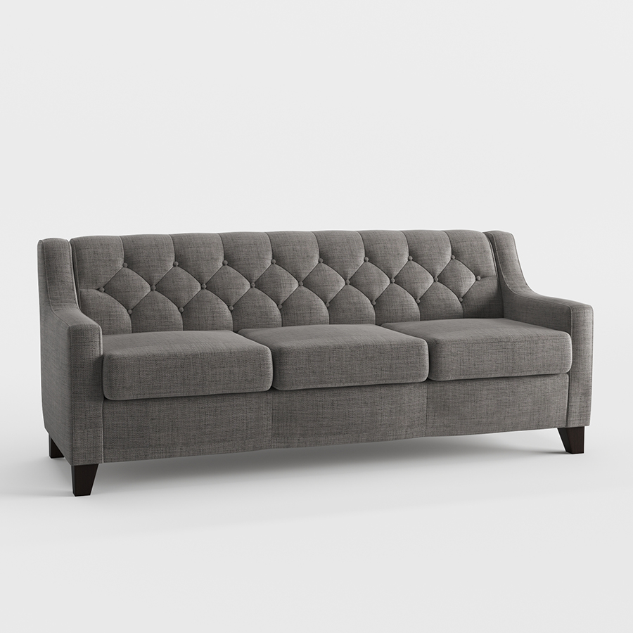 Modern and Contemporary Tufted Sofa by Edvace | 3DOcean