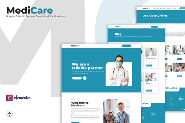 MediCare - HospitalHealth - ThemeForest 31368946