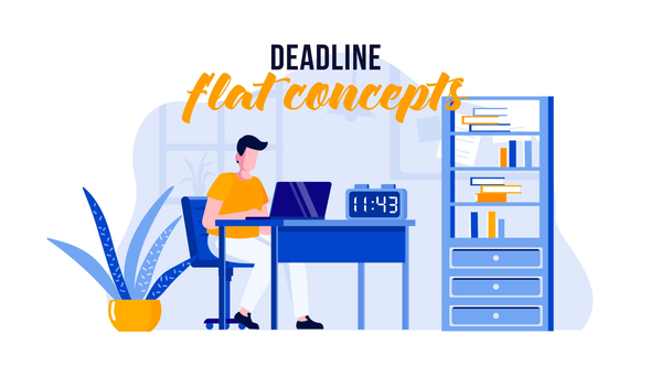 Deadline - Flat Concept