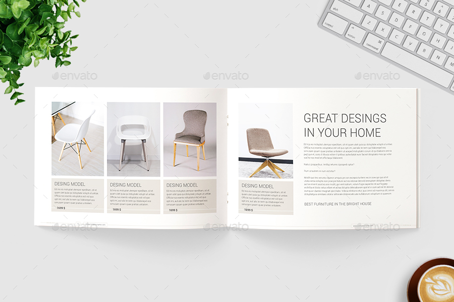 Furniture Catalog, Print Templates GraphicRiver