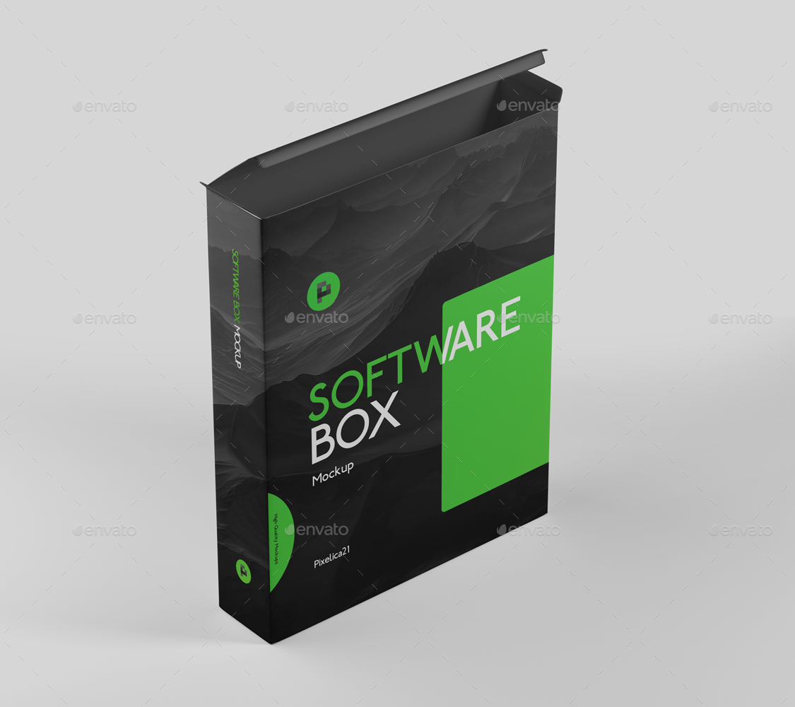 Software Box Mockup, Graphics | GraphicRiver