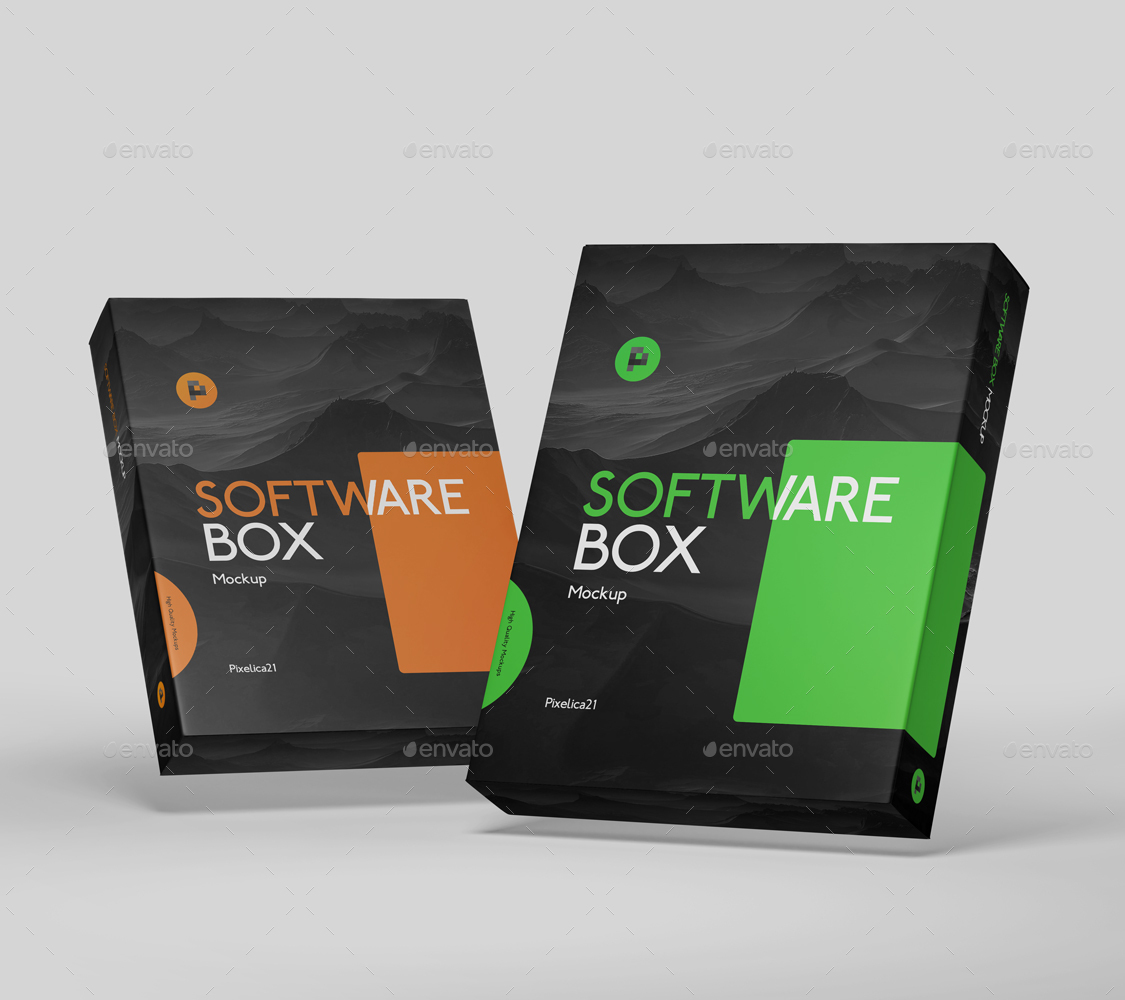 Software Box Mockup, Graphics | GraphicRiver