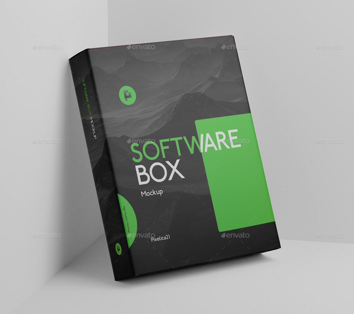 Software Box Mockup, Graphics | GraphicRiver