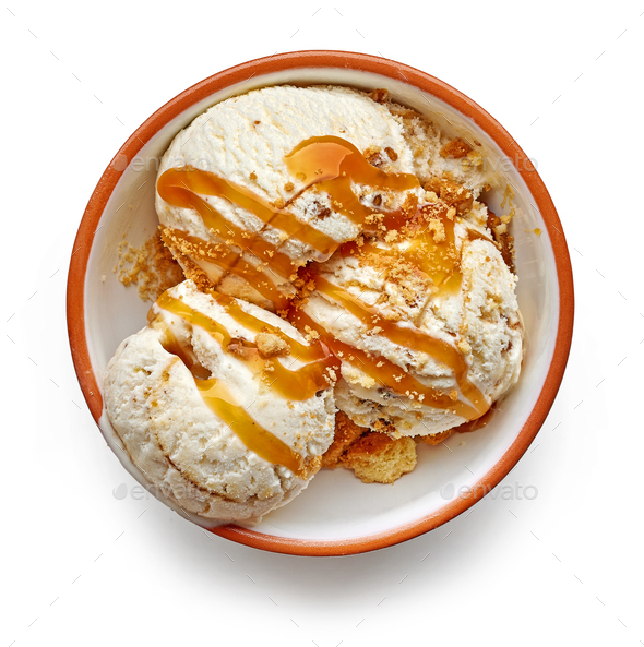 bowl of ice cream - Stock Photo - Images