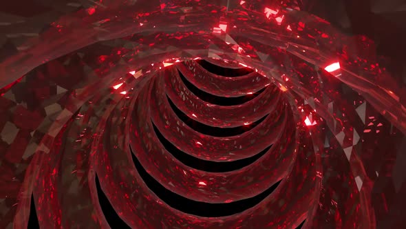 Tunnel Glass Red alt