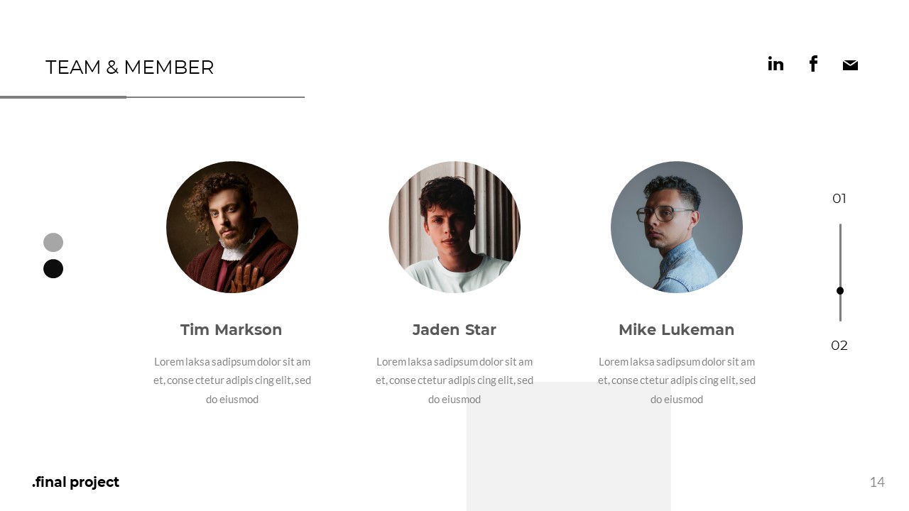 Final Project - Company Business Presentation Keynote Template ...