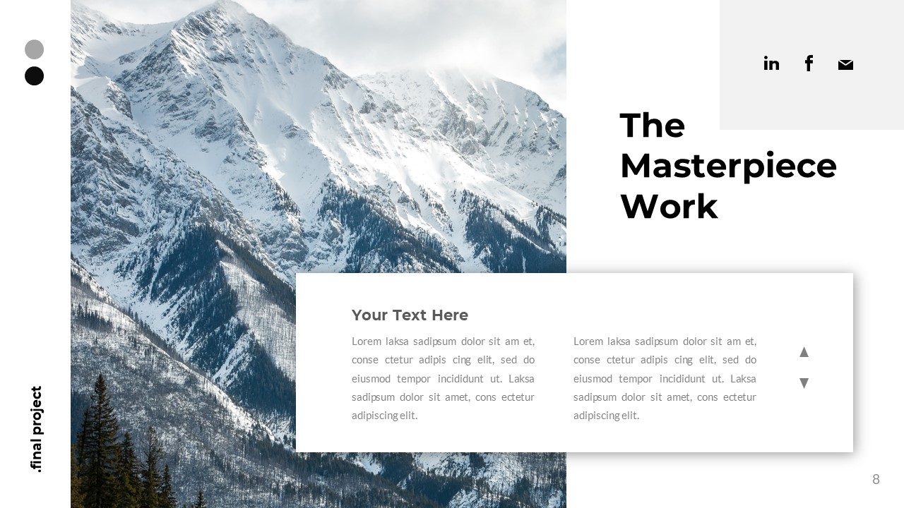Final Project - Company Business Presentation Keynote Template ...