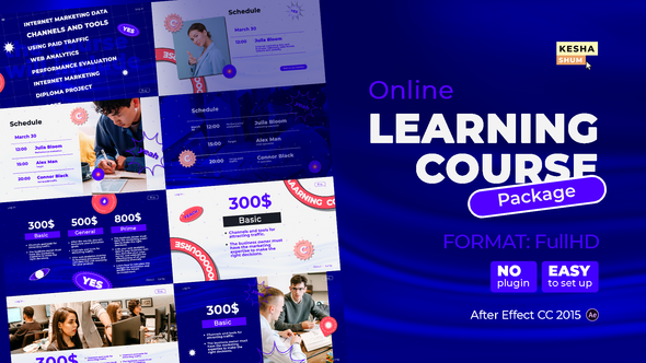 Online learning course - VideoHive 31455264