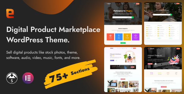 Eidmart | Digital Marketplace WordPress Theme