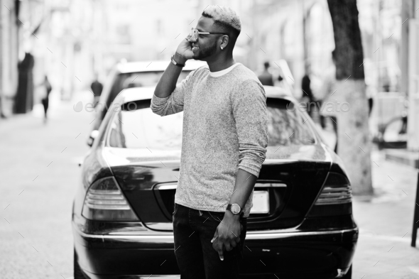 Fashionable black guy - Stock Photo - Images