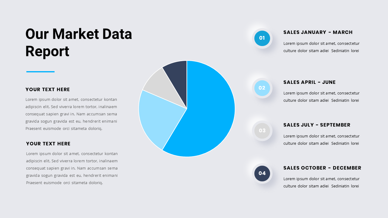 Neumorphic Business Presentation PowerPoint Template, Presentation ...