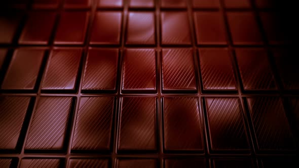 Seamless animation showing the great delicious chocolate. Closeup. Loopable. HD alt