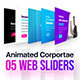 Modern Corporate Web Sliders Pack - Animated - VideoHive Item for Sale