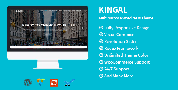 Kingal - MultiPurpose - ThemeForest 15902772