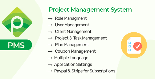 PMS Saas - Project & Task Managment System
