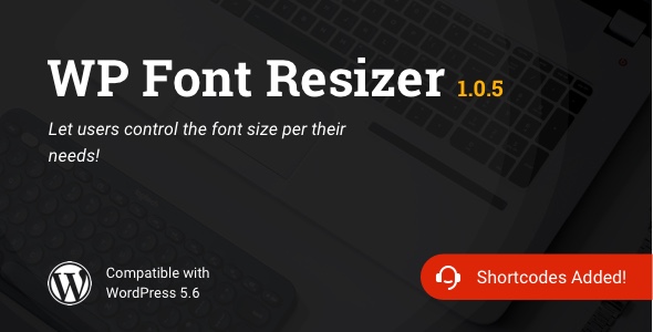 WP Font Resizer | Text Resize WordPress Plugin