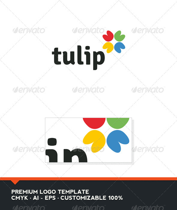 Tulip Logo Template - Abstract Logo Templates
