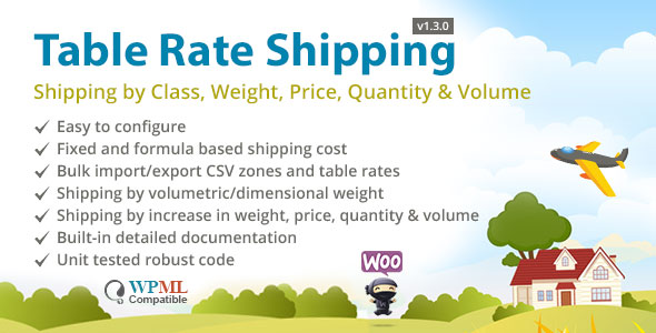 Table Rate Shipping - CodeCanyon 19352416