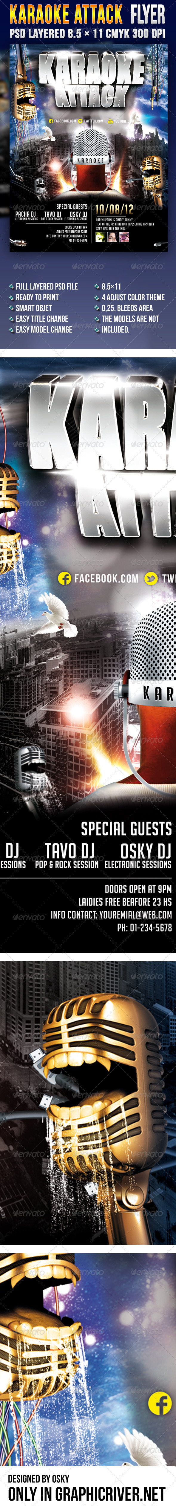 Karaoke Attack - Clubs & Parties Events