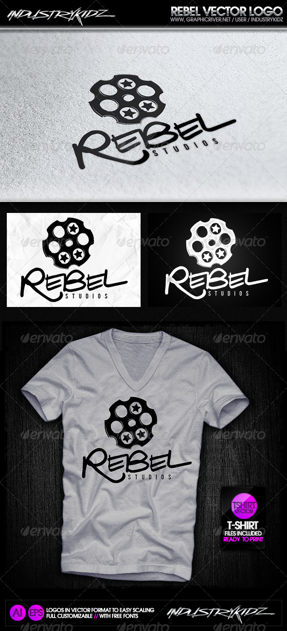 Rebel Logo - Symbols Logo Templates